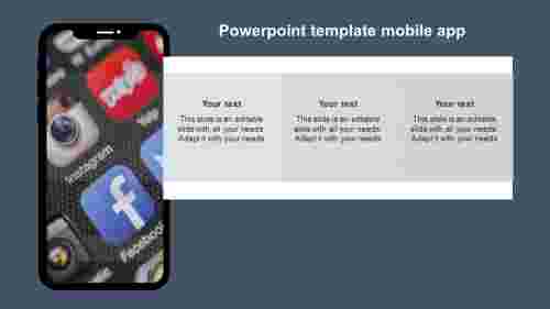 powerpoint template mobile app